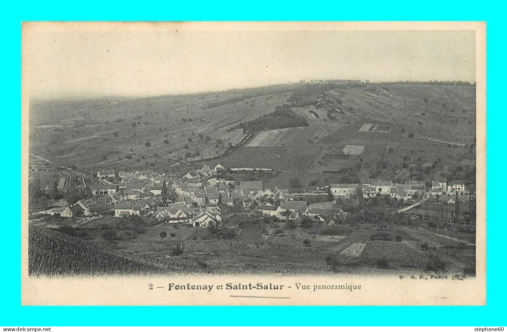 A929 / 583 18 - FONTENAY Et SAINT SATUR Vue Panoramique - Saint-Satur