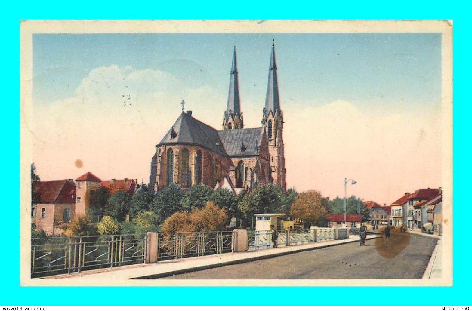 A932 / 727 57 - SARRALBE Eglise ( Cachet Grostenquin ) - Sarralbe