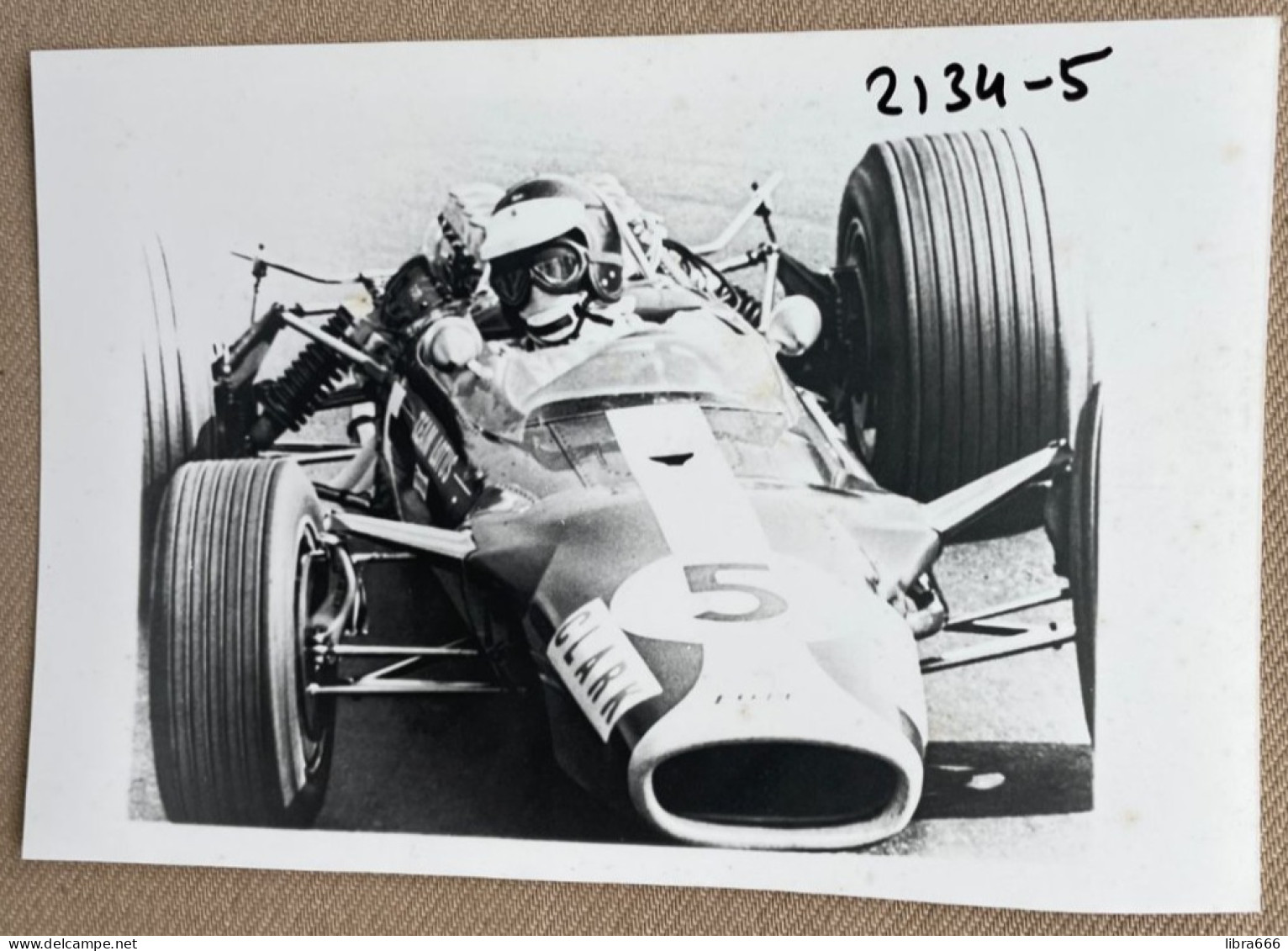 Formule 1 - JIM CLARK - Lotus 49 - 15 X 10 Cm. (REPRO PHOTO !  Zie Beschrijving, Voir Description, See Description) ! - Sport