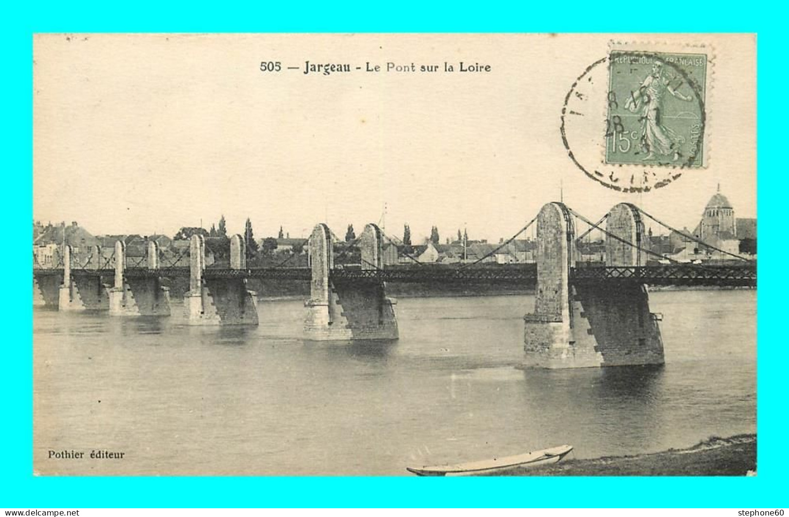 A934 / 173 45 - JARGEAU Pont Sur La Loire - Jargeau
