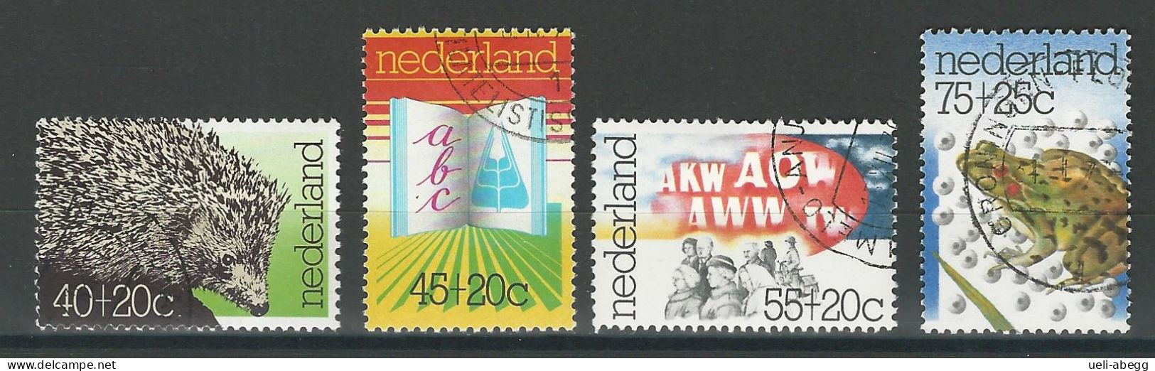 Niederlande NVPH 1085-88 , Mi 1070-73 O - Oblitérés