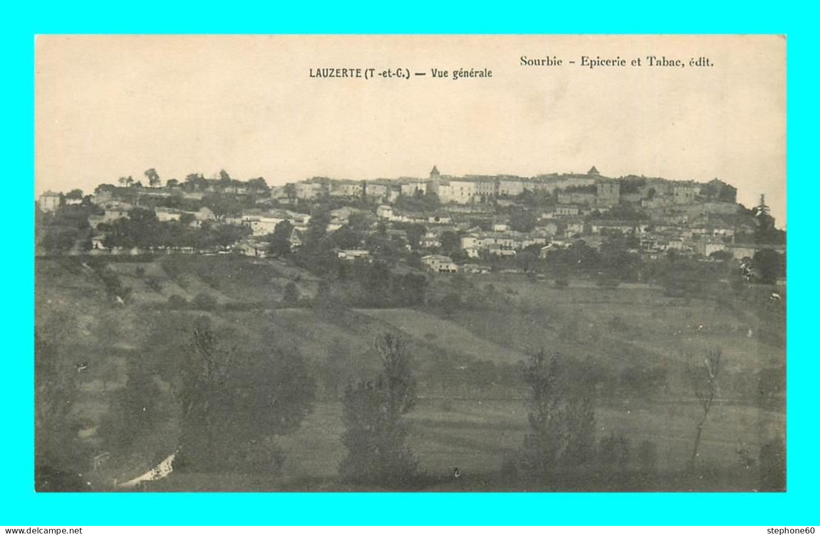 A934 / 095 82 - LAUZERTE Vue Generale Des Quais ( Bateau ) - Lauzerte