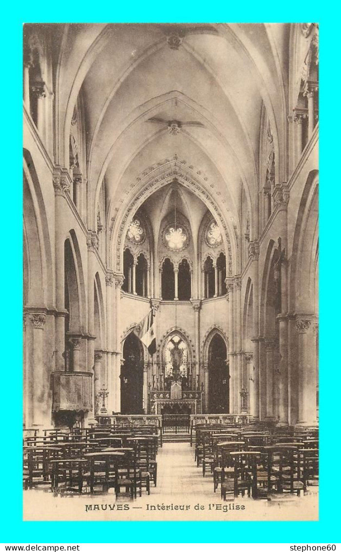 A932 / 929 44 - MAUVES Interieur De L'Eglise - Mauves-sur-Loire