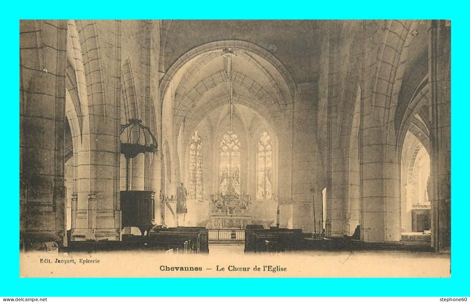 A935 / 621 89 - CHEVANNES Choeur De L'Eglise - Chevannes