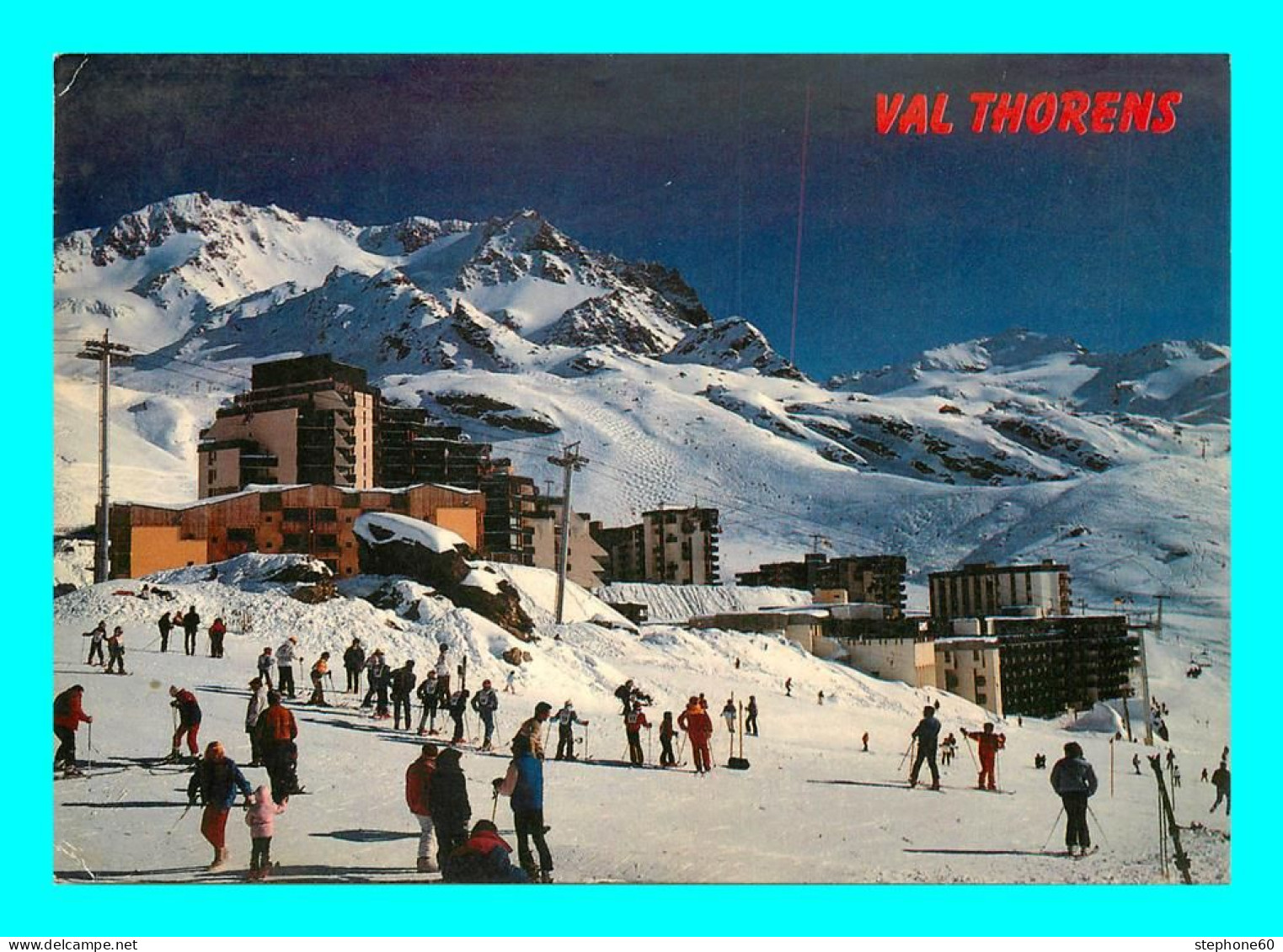 A938 / 499 73 - VAL THORENS Le Centre Et Glacier De Peclet - Val Thorens
