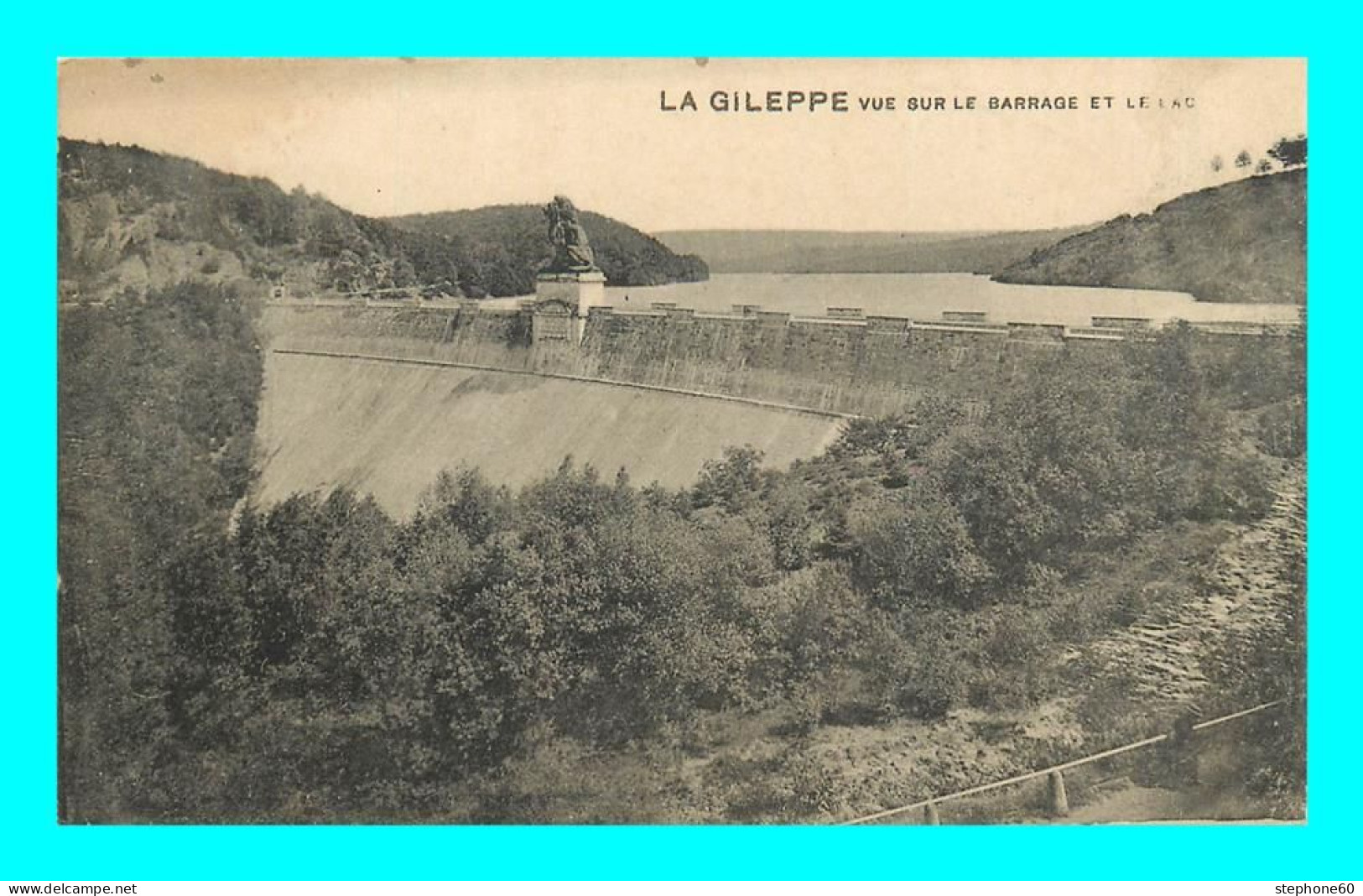 A937 / 559  LA GILEPPE Vue Sur Le Barrage Et Le Lac - Gileppe (Barrage)