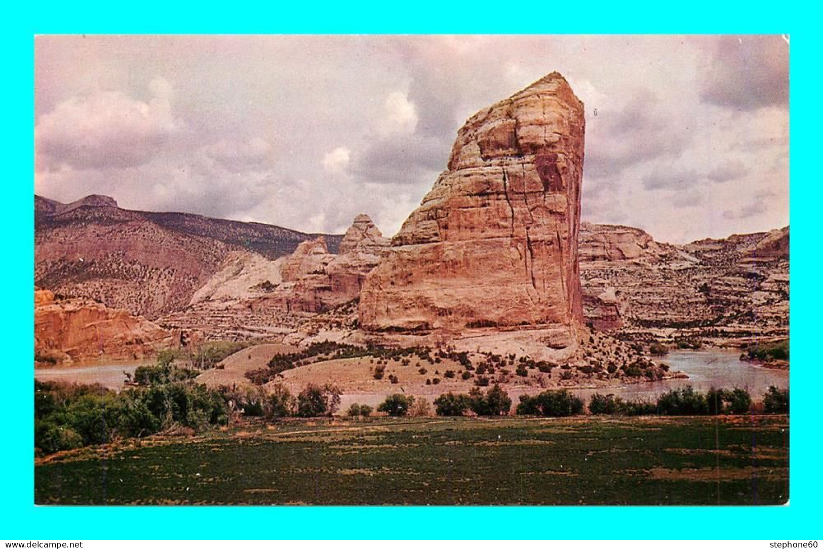 A912 / 093 COLORADO Steamboat Rock At The Junction Of The Yampa And Green River - Other & Unclassified