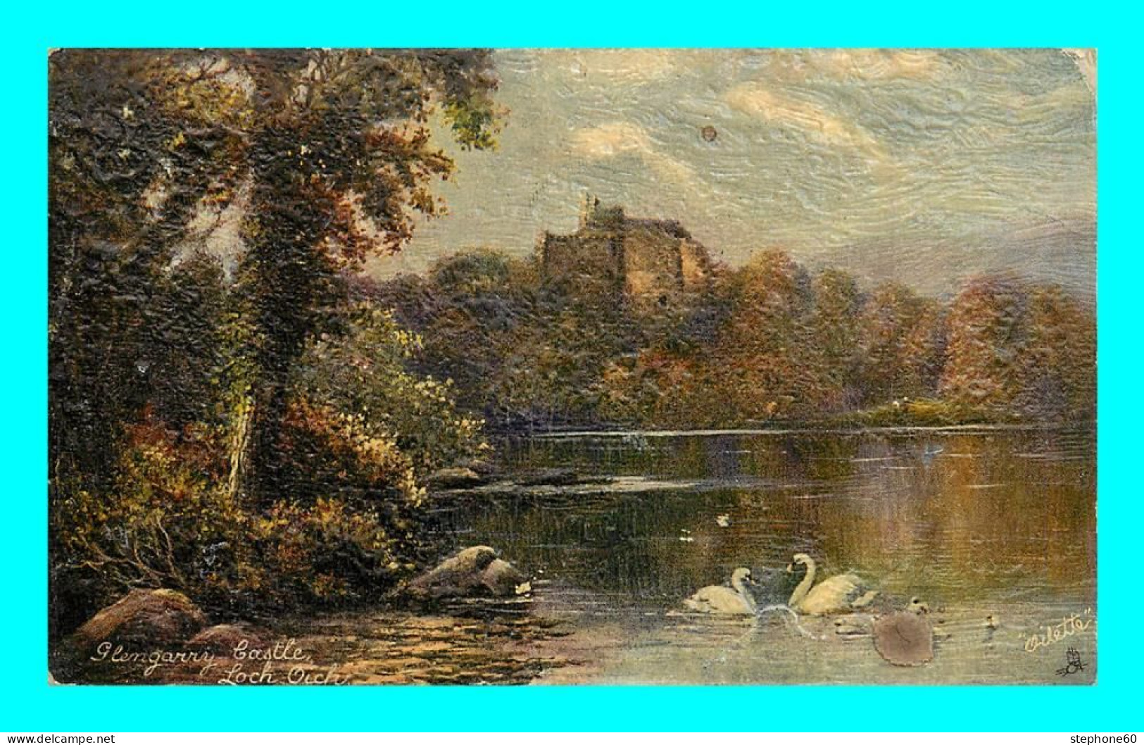 A912 / 171  Glengarry Castle - Raphael Tuck OILETTE - Inverness-shire