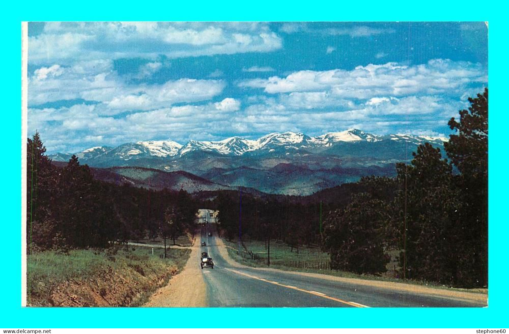 A912 / 089 COLORADO Highway 40 Leading To The Main Range - Andere & Zonder Classificatie