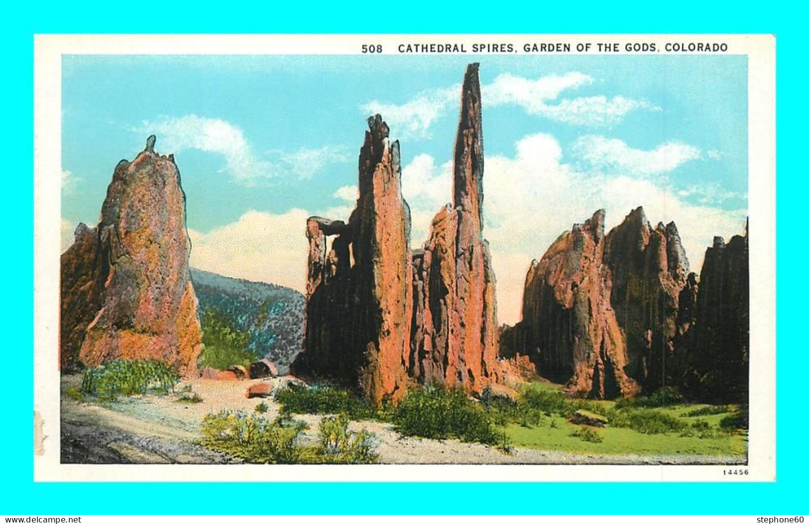 A912 / 073 COLORADO Catedral Spires Garden Of The Gods - Other & Unclassified