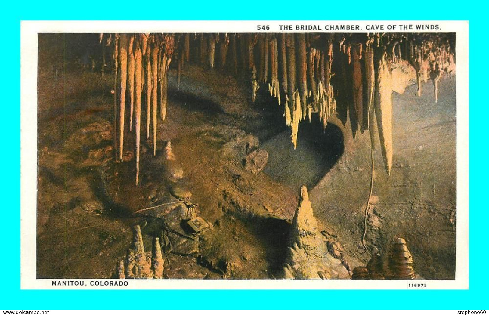 A912 / 067 COLORADO MANITOU Bridal Chamber Cave Of The Winds ( Grotte ) - Autres & Non Classés