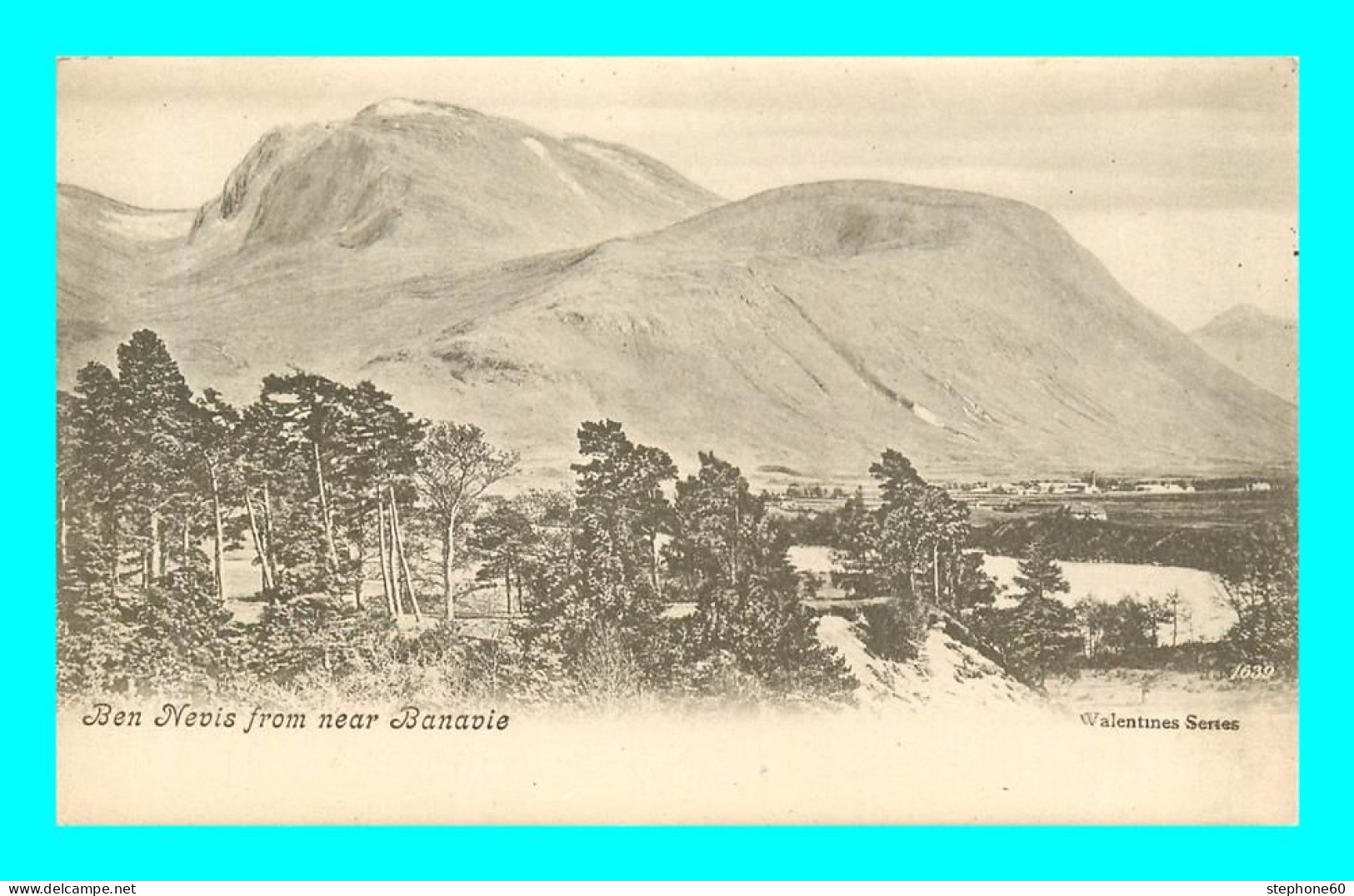 A936 / 551  Ben Nevis From Near Banavie - Inverness-shire