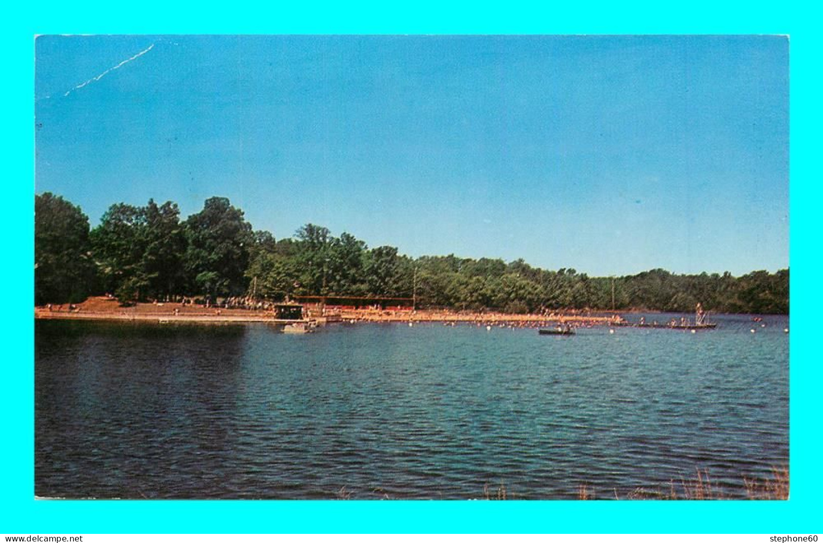 A913 / 197  Scene On Lake Placid In Chickasaw State Park ( Timbre ) - Altri & Non Classificati