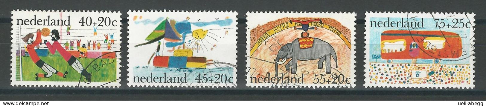 Niederlande NVPH 1103-06 , Mi 1088-91 O - Usati