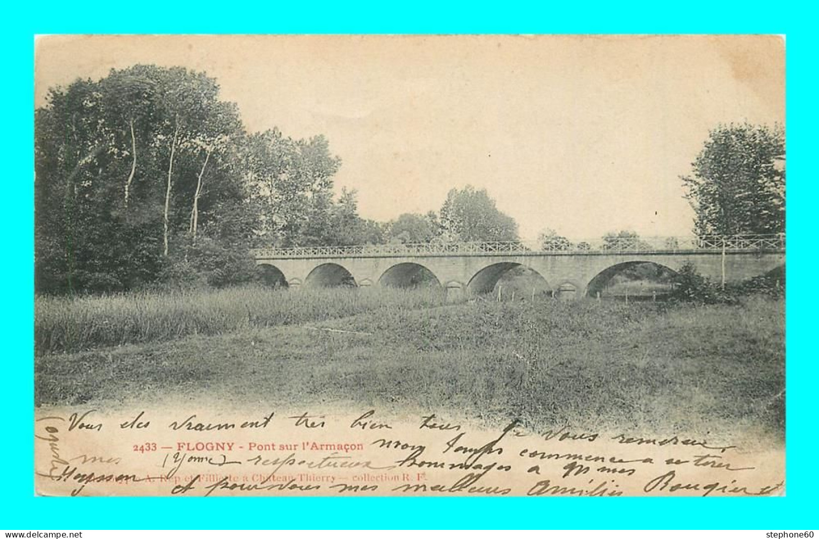 A914 / 273 89 - FLOGNY LA CHAPELLE Pont Sur L'Armacon - Flogny La Chapelle