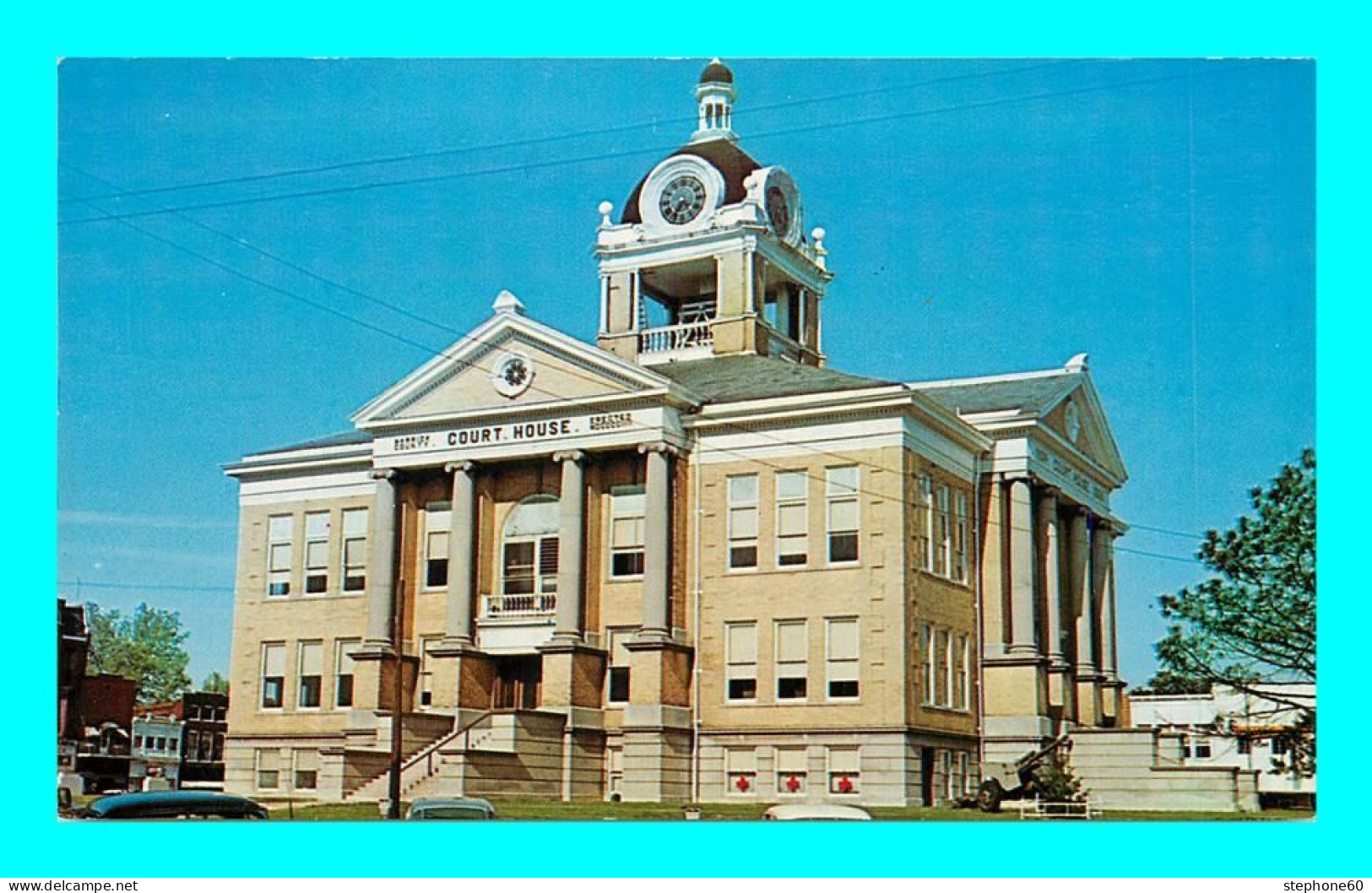 A912 / 541 INDIANA BOONVILLE Warrick County Courthouse - Andere & Zonder Classificatie