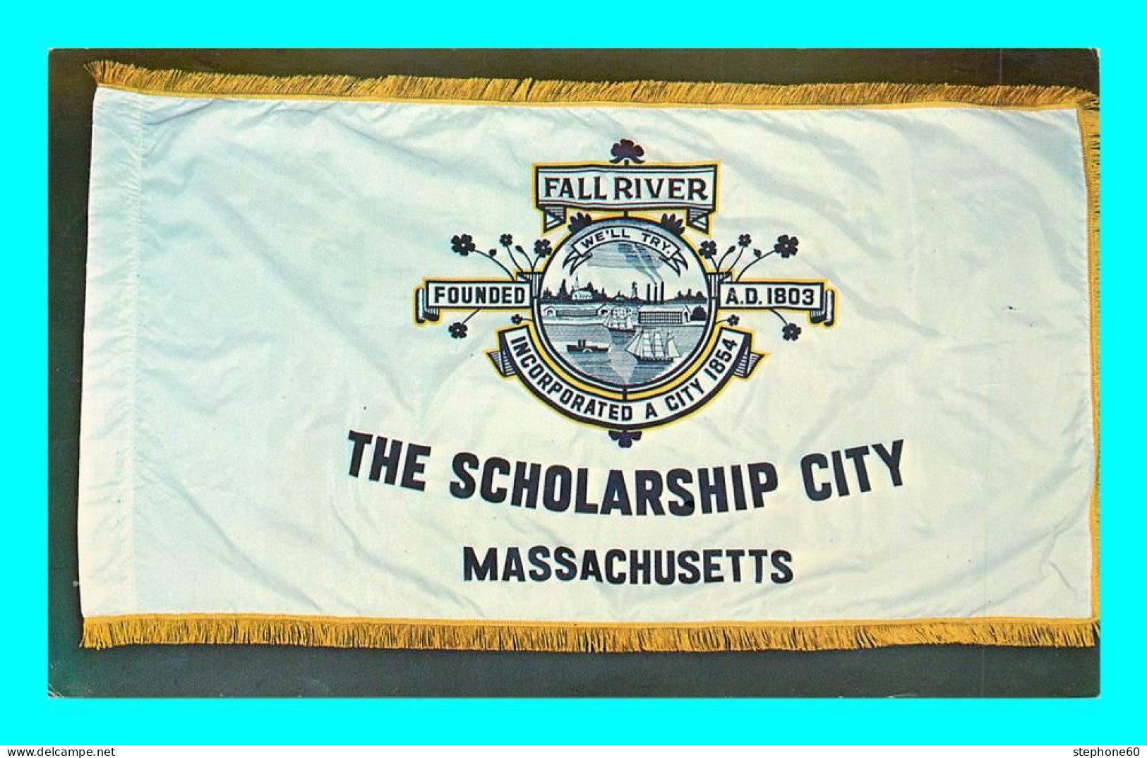 A912 / 537 MASSACHUSETTS Fall River The Scholarship City - Autres & Non Classés