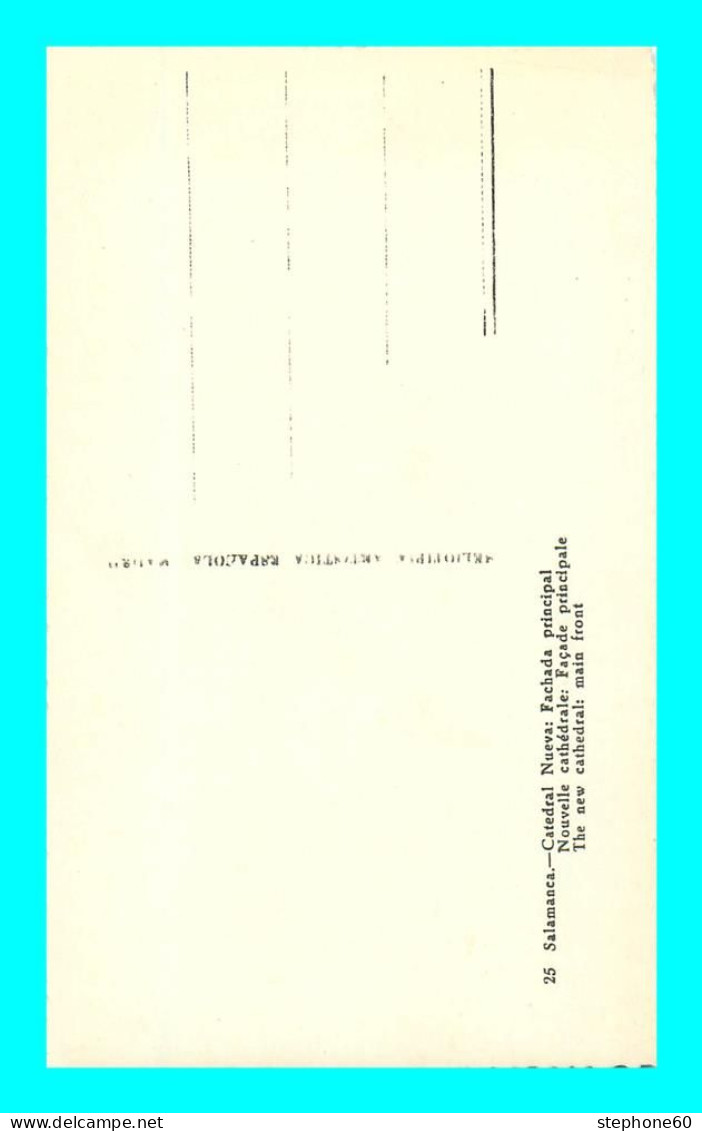 A922 / 567 Espagne SALAMANCA Nouvelle Cathedrale - Salamanca