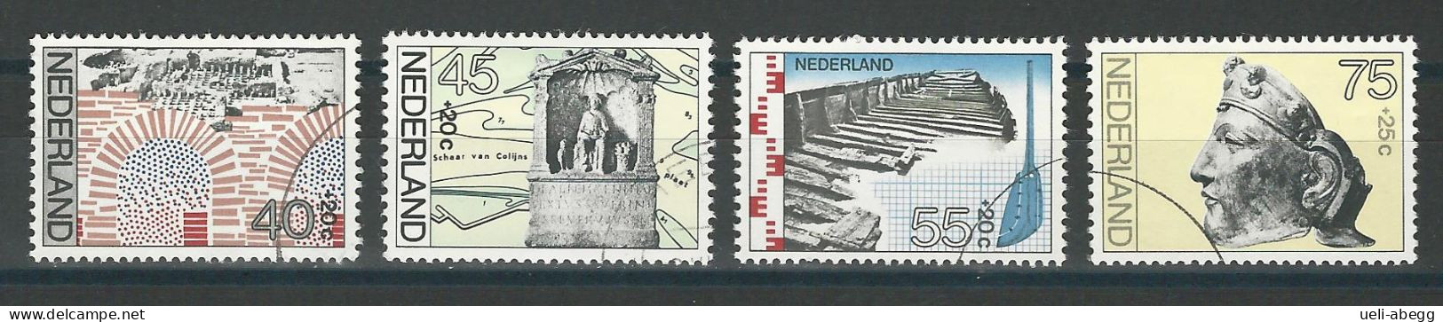 Niederlande NVPH 1133-36 , Mi 1097-1100 O - Used Stamps