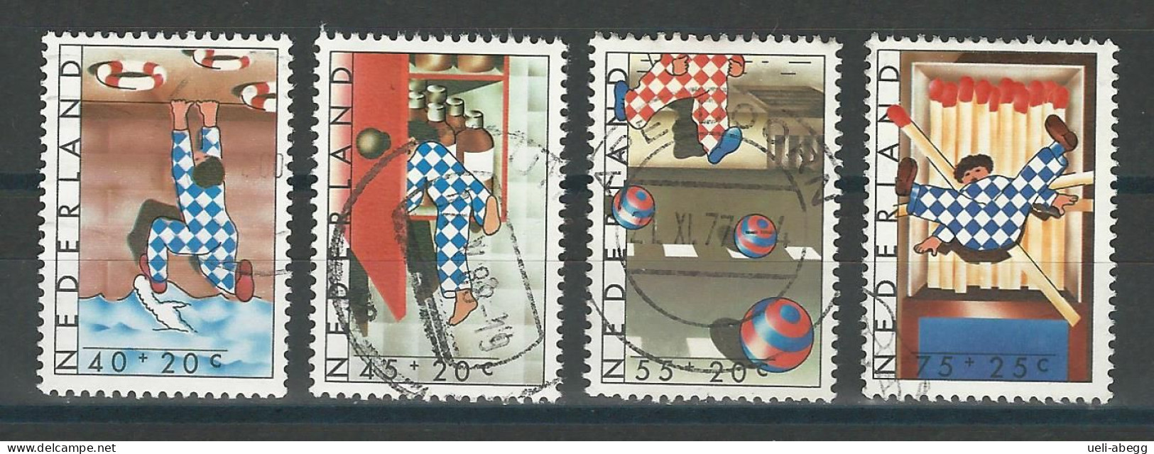 Niederlande NVPH 1146-49 , Mi 1109-12 O - Used Stamps