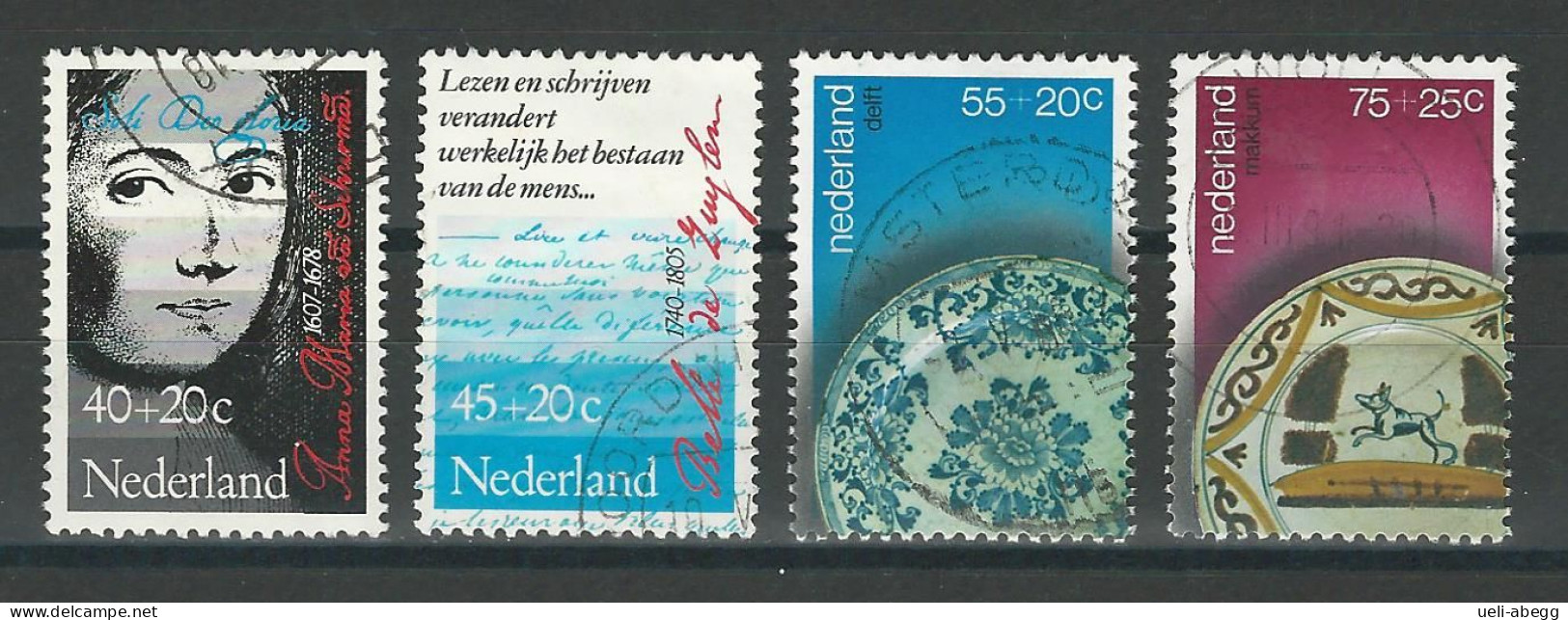 Niederlande NVPH 1153-56 , Mi 1115-18 O - Usados