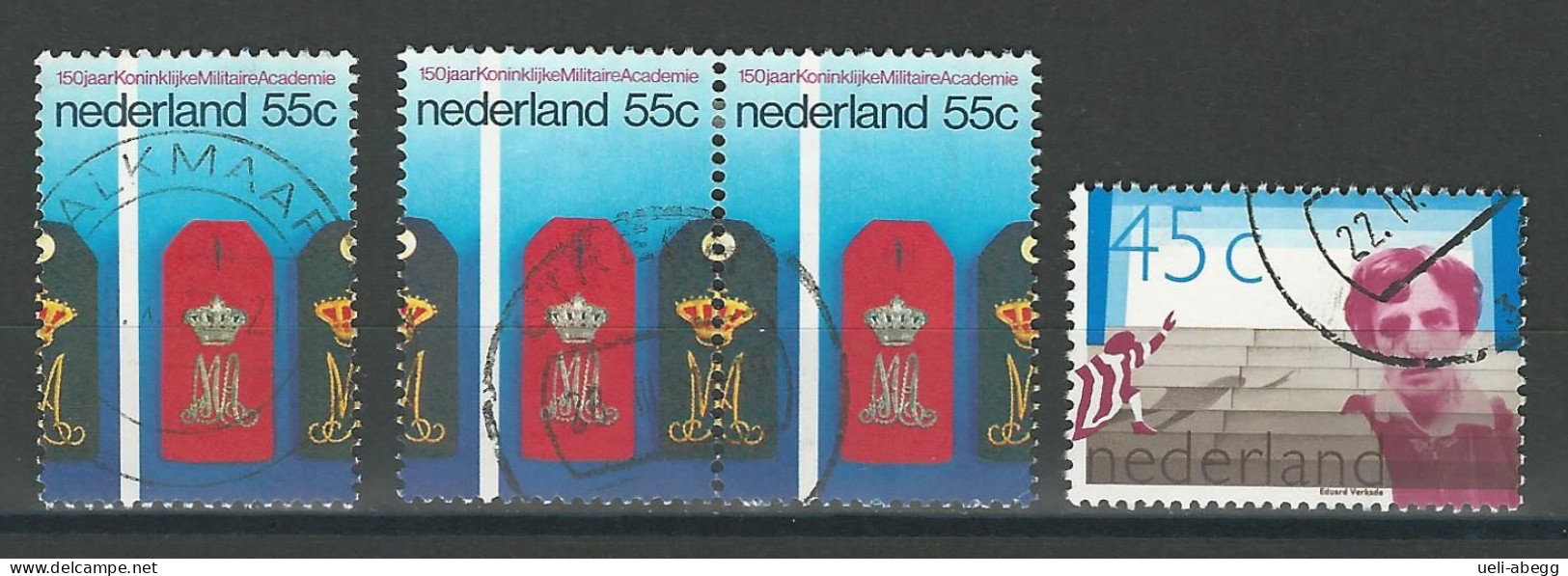 Niederlande NVPH 1165-66 , Mi 1126-27 O - Usados