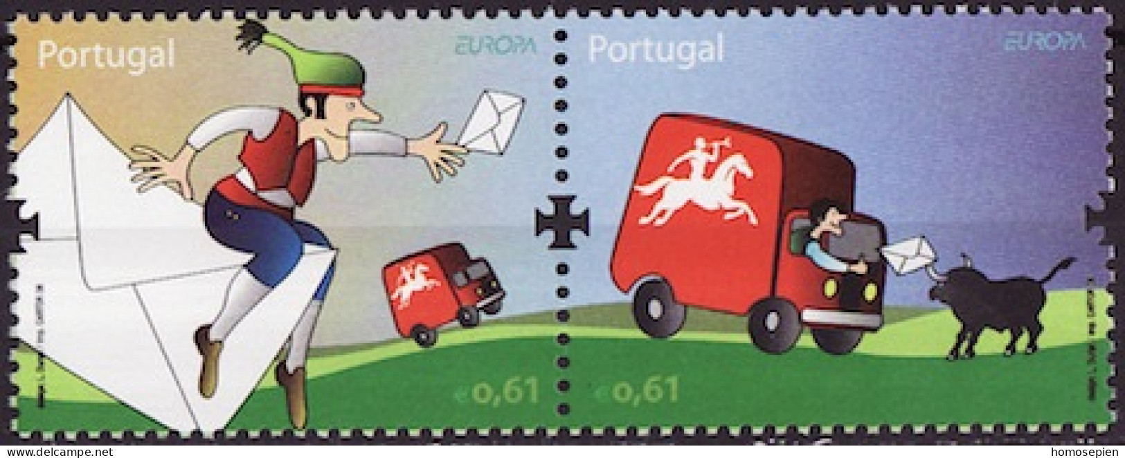 Portugal 2008 Y&T N°3262 à 3263 - Michel N°3293 à 3284 *** - EUROPA - Se Tenant - Unused Stamps