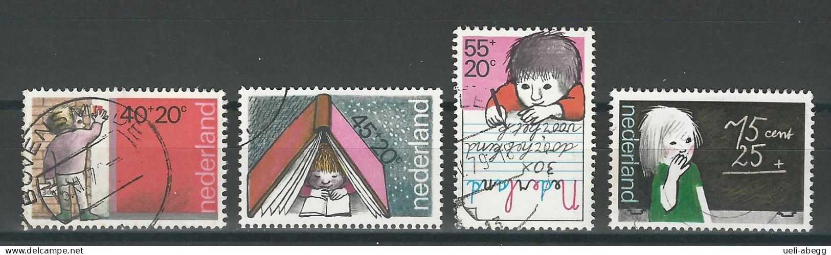 Niederlande NVPH 1167-70 , Mi 1128-31 O - Gebraucht