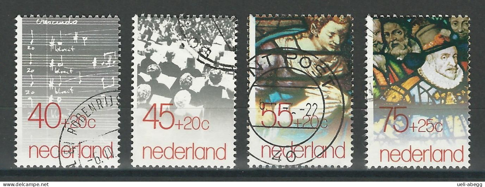 Niederlande NVPH 1175-78 , Mi 1136-39 O - Oblitérés