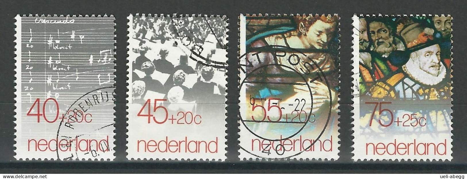 Niederlande NVPH 1175-78 , Mi 1136-39 O - Gebraucht