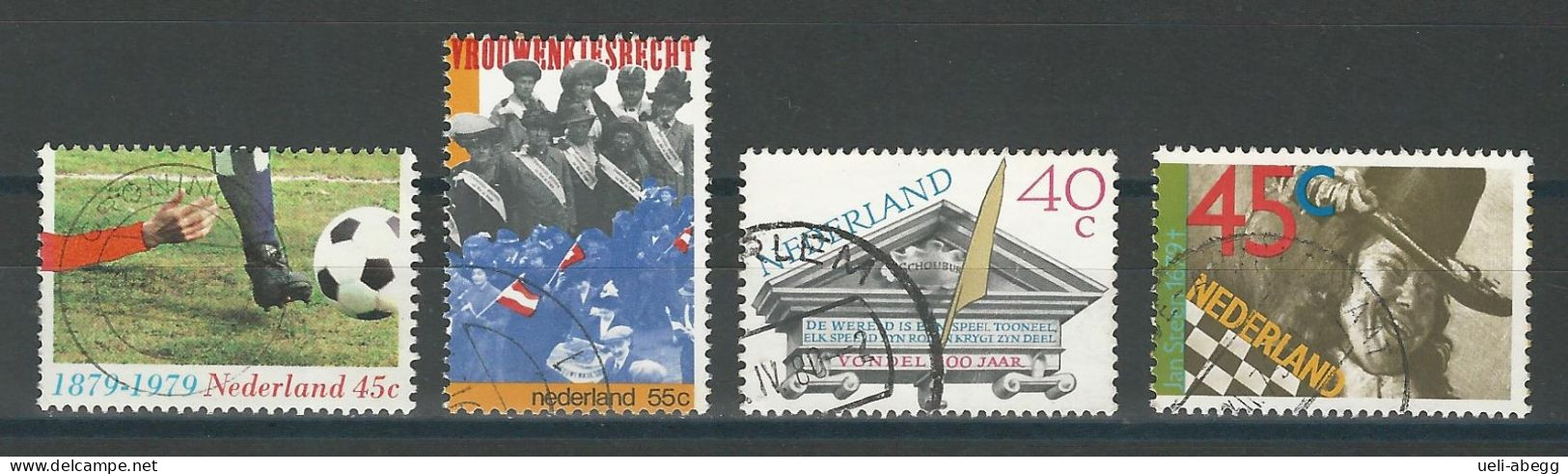 Niederlande NVPH 1182-85 , Mi 1143-46 O - Gebraucht