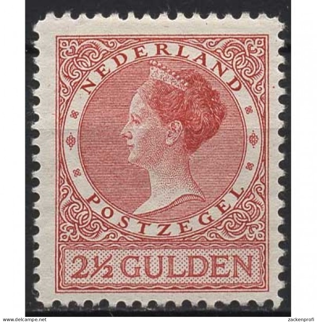 Niederlande 1926 Königin Wilhelmina 169 A Mit Falz - Ungebraucht