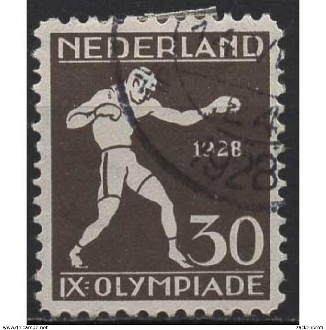 Niederlande 1928 Olympische Sommerspiele Amsterdam 212 Gestempelt - Usados