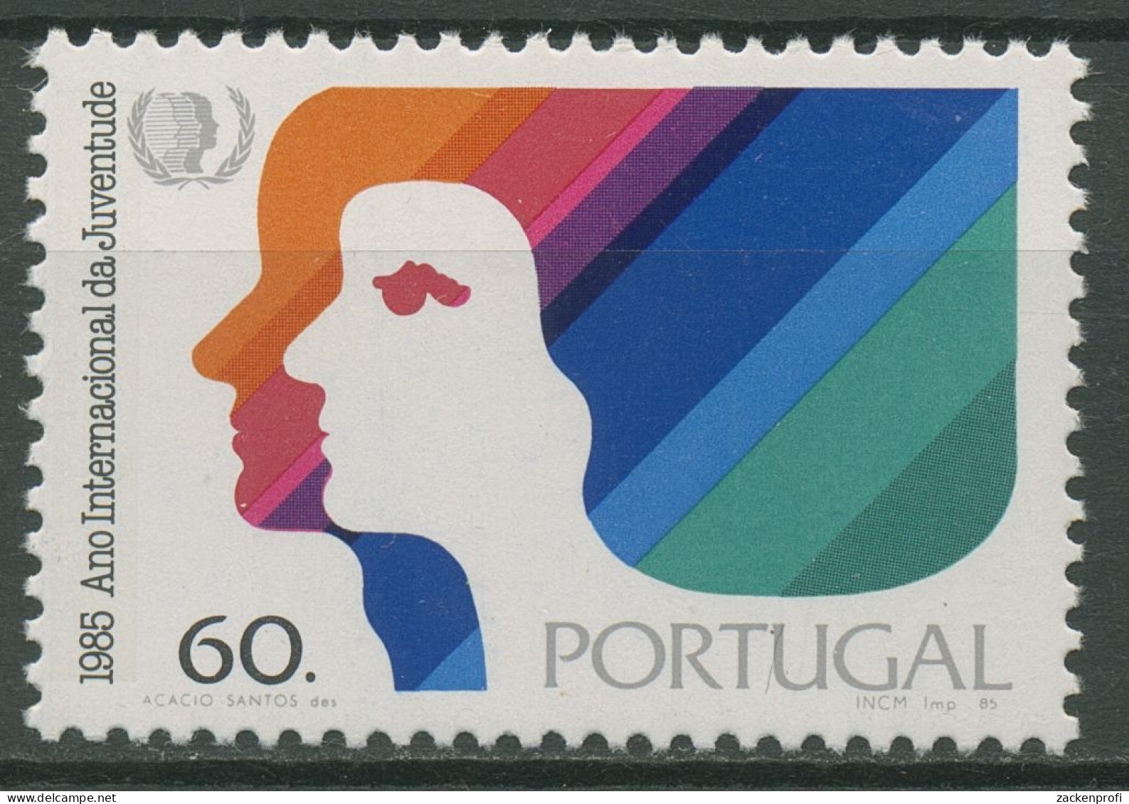 Portugal 1985 Jahr Der Jugend 1654 Postfrisch - Neufs