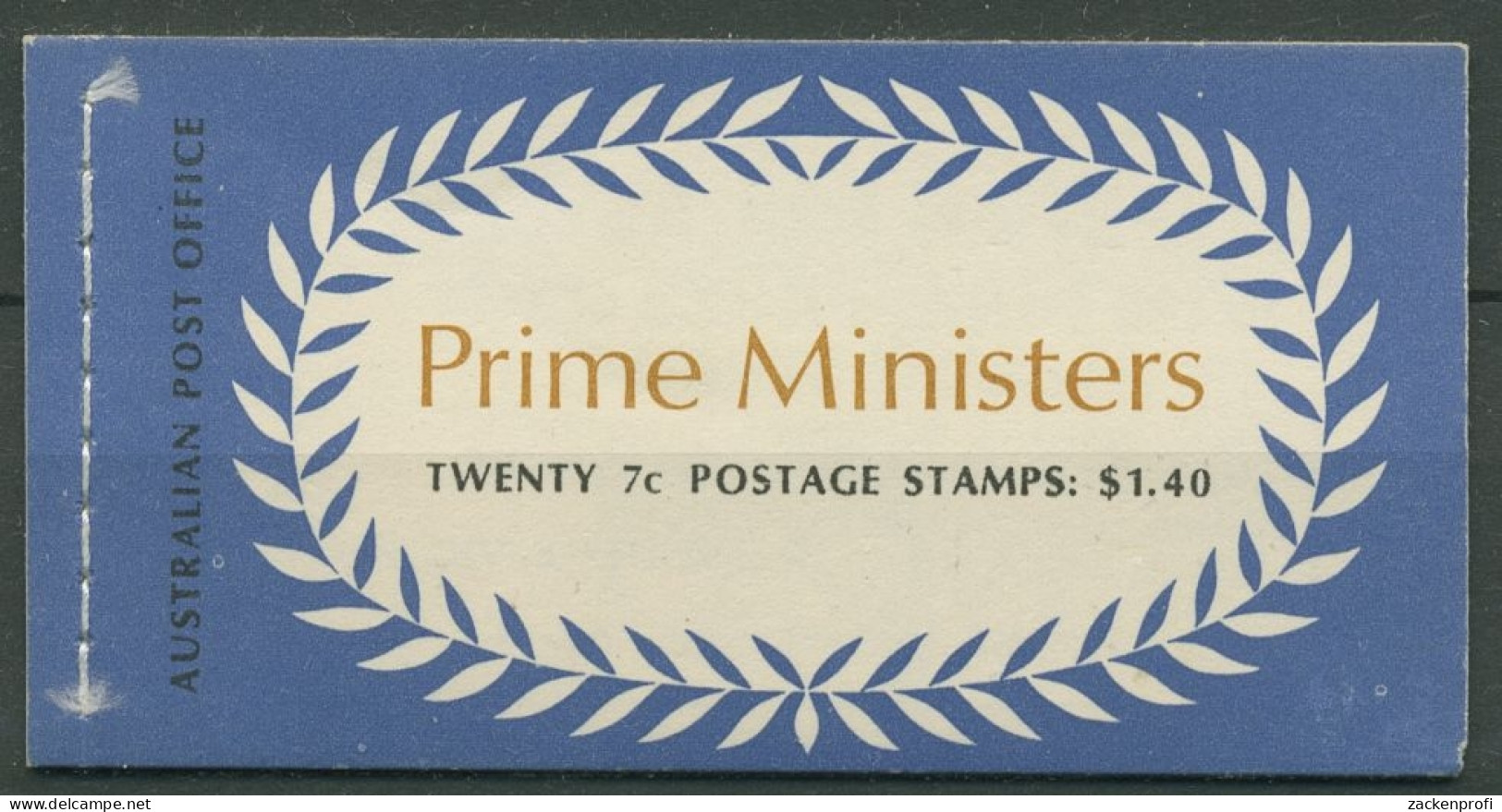Australien 1972 Premierminister MH 49 Ed. V71/3 Postfrisch (C29459) - Booklets