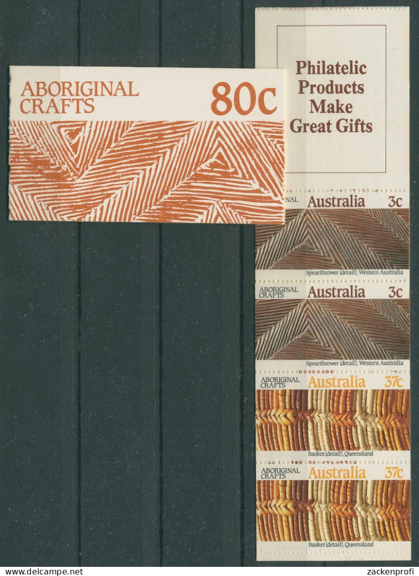 Australien 1987 Handwerkskunst Der Ureinwohner MH 55 Postfrisch (C29469) - Markenheftchen