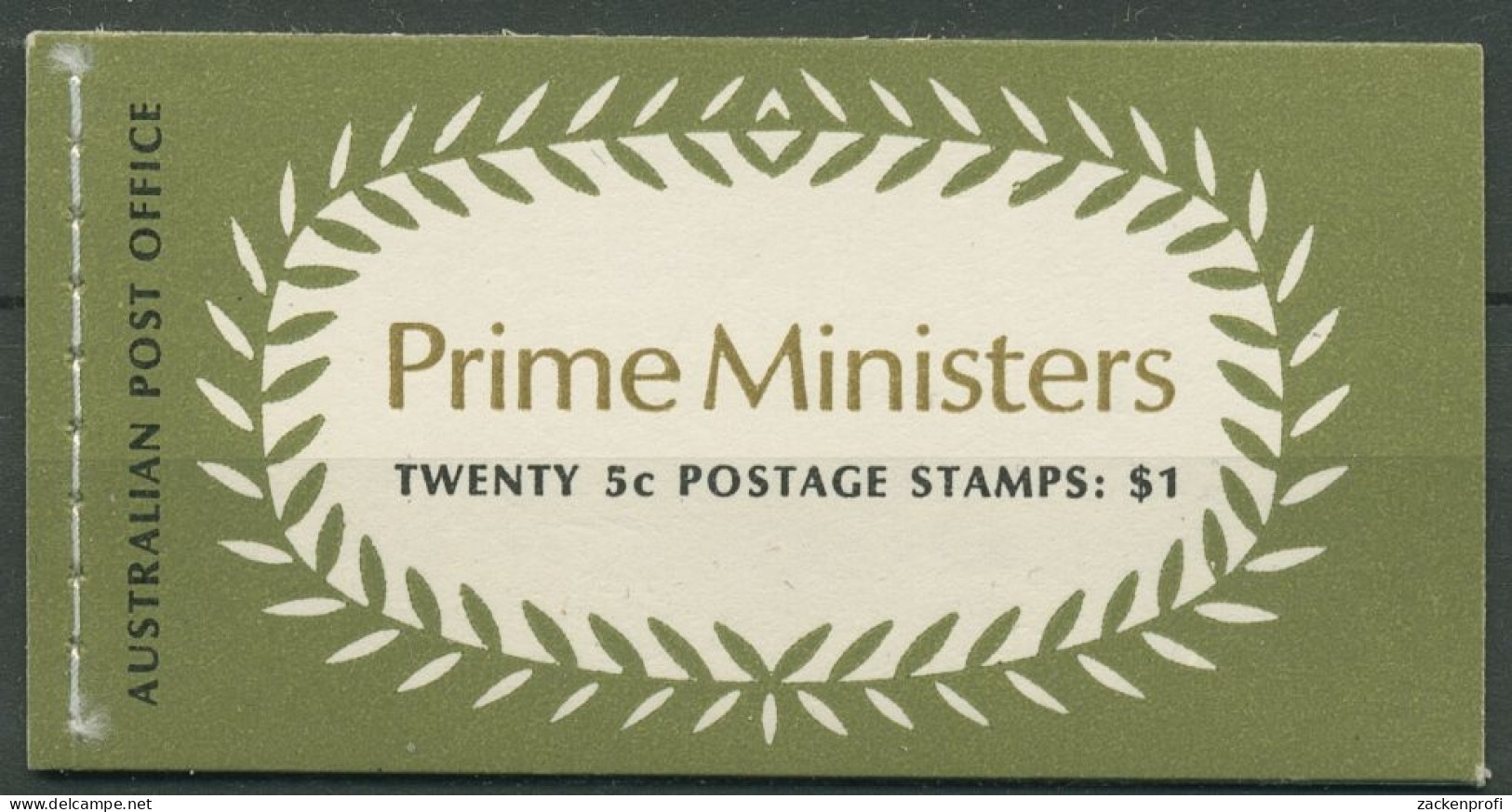 Australien 1969 Premierminister MH 43 Ed. N69/3 Postfrisch (C29458) - Booklets