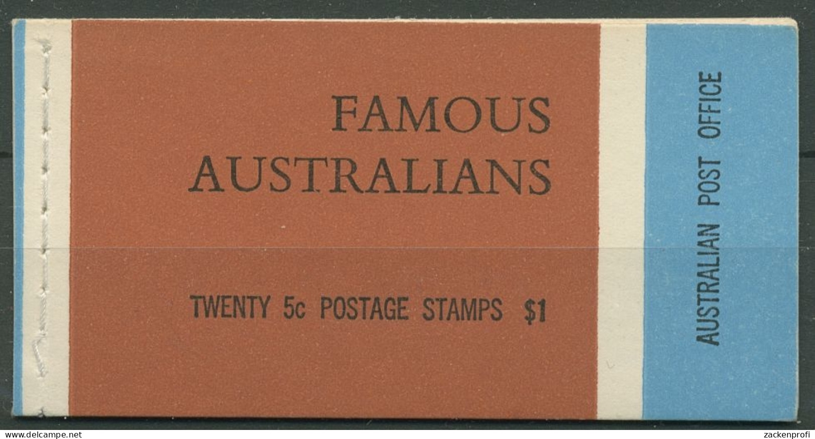 Australien 1968 Persönlichkeiten MH 42 Ed. V68/3 Postfrisch (C29456) - Markenheftchen