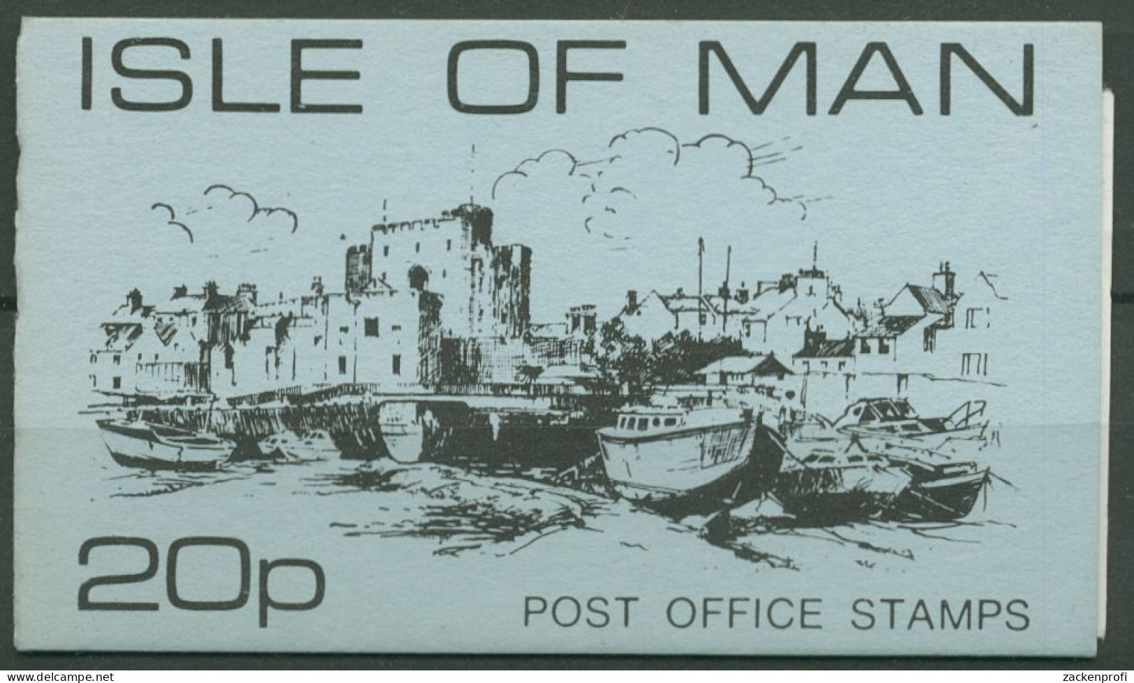 Isle Of Man 1973 Sehenswürdigkeiten Markenheftch. Mit MiNr.13,21 Postfr.(C61041) - Man (Ile De)