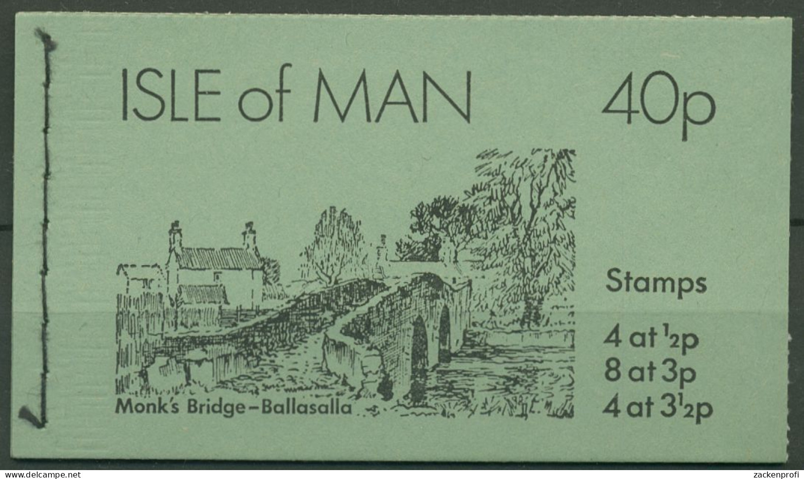 Isle Of Man 1973 Sehenswürdigkeiten Markenheftchen MH 0-6 Postfrisch (C61033) - Man (Ile De)