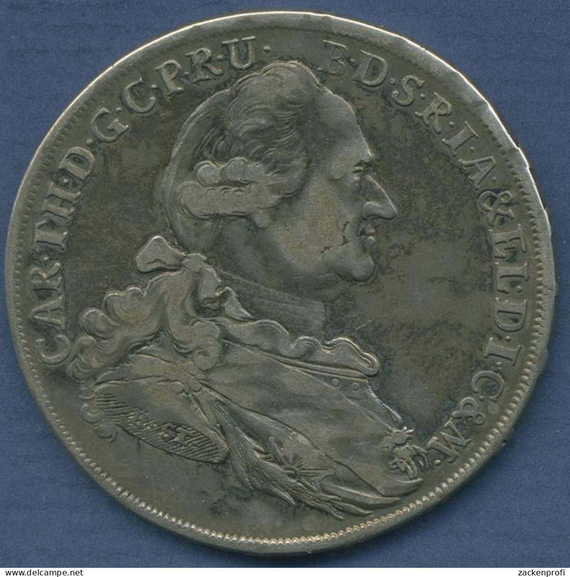 Bayern Madonnentaler 1778, Carl IV. Theodor, Vz (m3004) - Taler & Doppeltaler