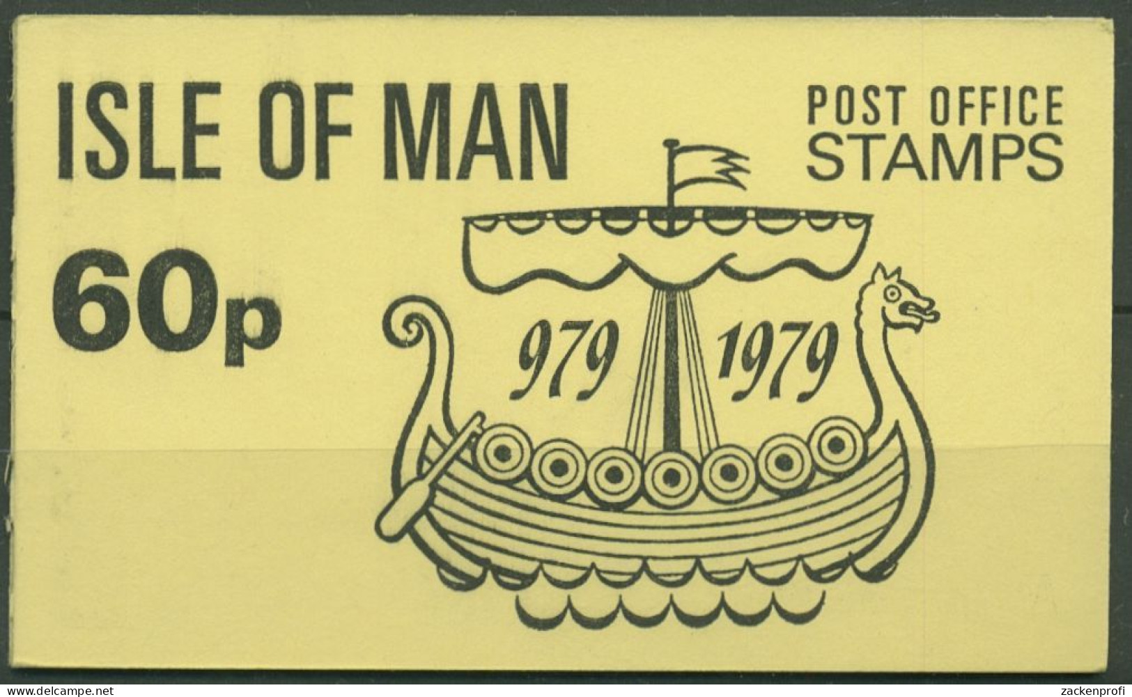 Isle Of Man 1979 Freimarken Wappen Markenheftchen MH 6 A Gestempelt (C61016) - Isle Of Man