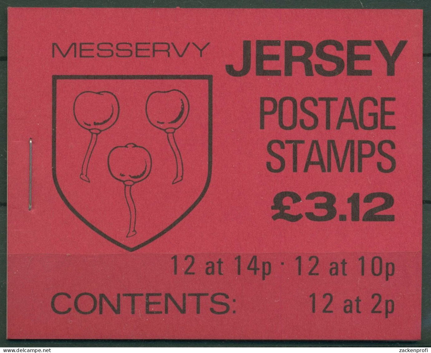 Jersey 1986 Familienwappen Markenheftchen MH 0-27 Postfrisch (C61094) - Jersey