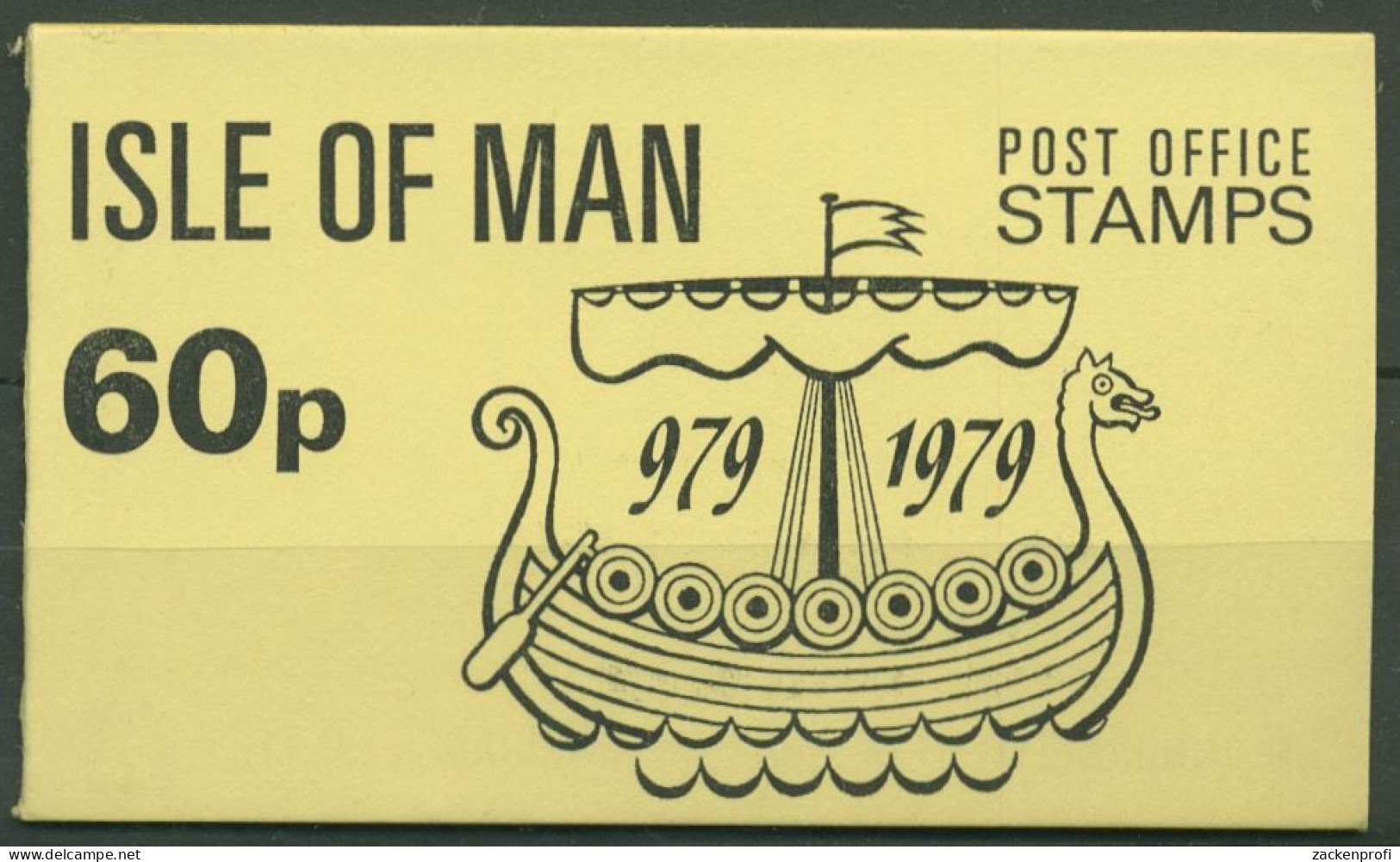 Isle Of Man 1979 Freimarken Wappen Markenheftchen MH 6 A Postfrisch (C61015) - Man (Ile De)