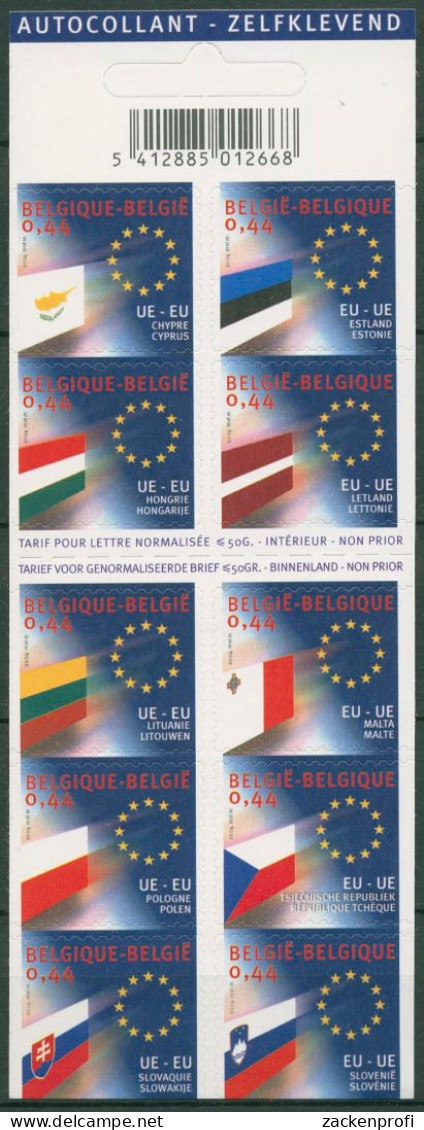 Belgien 2004 Europäische Union EU Markenheftchen 3342/51 MH Postfrisch (C61168) - Zonder Classificatie