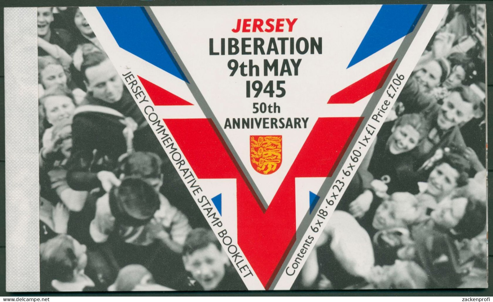 Jersey 1995 50 Jahre Tag Der Befreiung Markenheftchen MH 8 Postfrisch (C61081) - Jersey