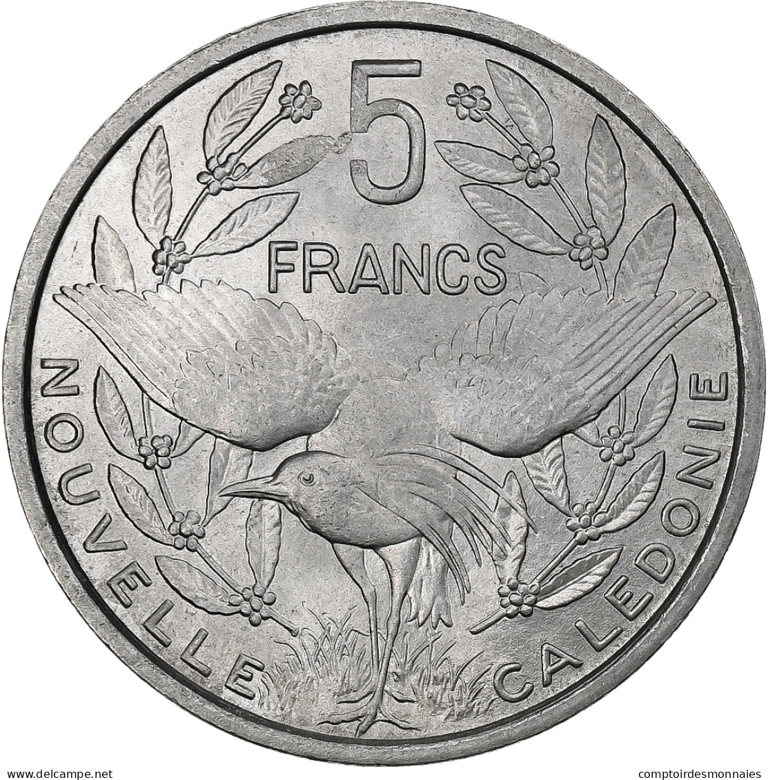 Nouvelle-Calédonie, 5 Francs, 1952, Paris, Aluminium, SPL, KM:4 - Nieuw-Caledonië
