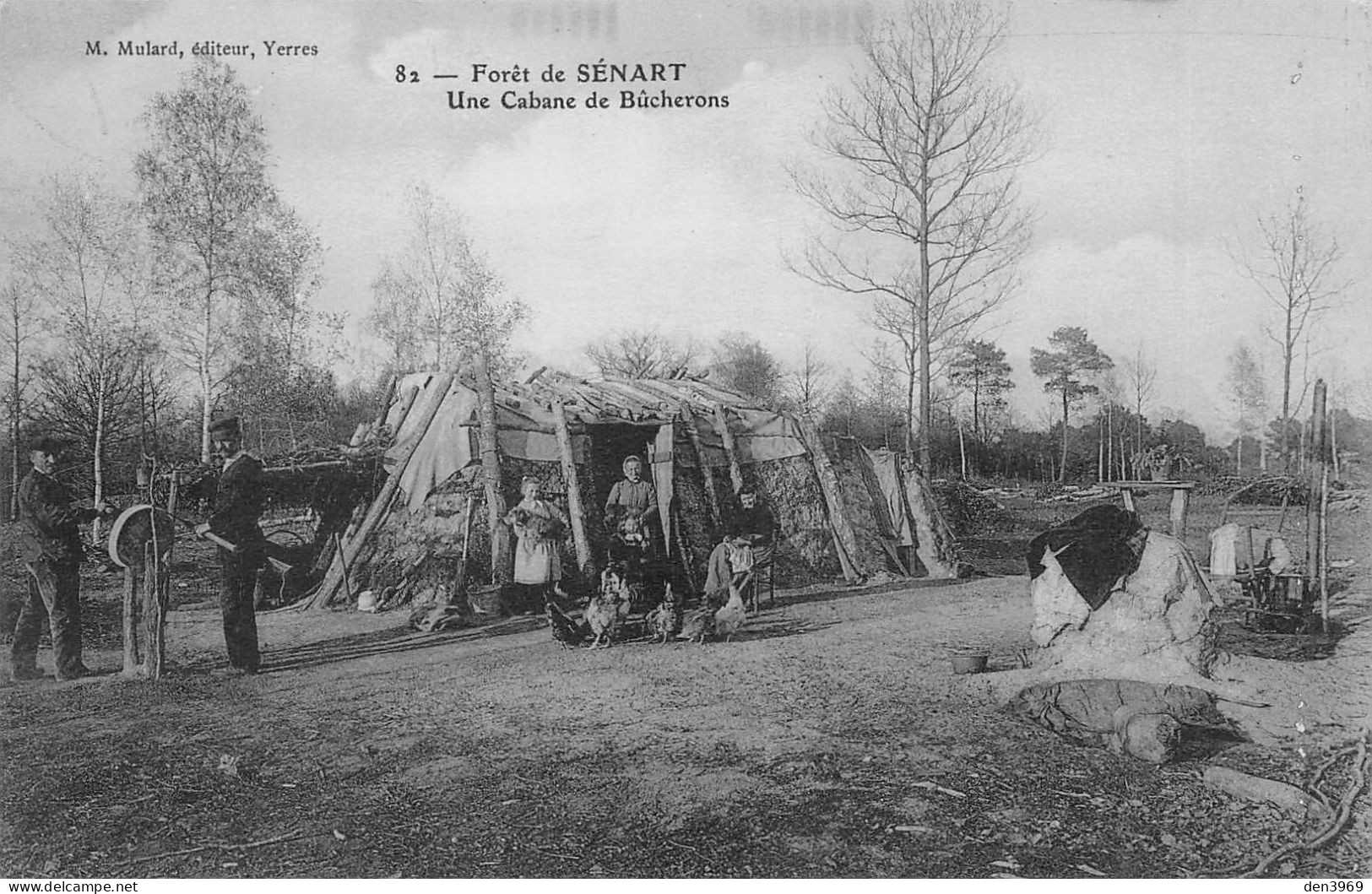 Forêt De SENART (Essonne) - Une Cabane De Bûcherons - Sénart