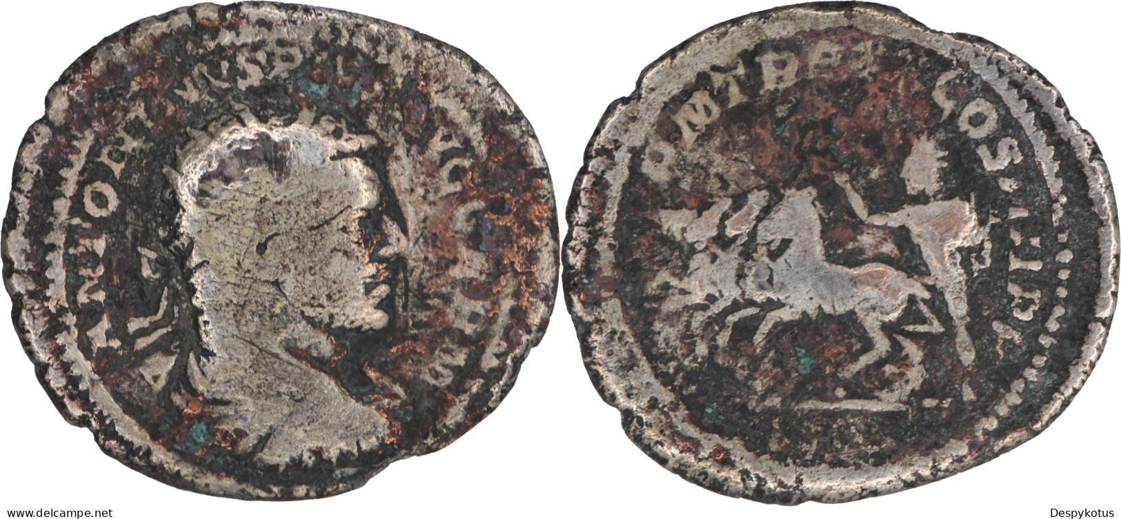 ROME - Antoninien - CARACALLA 0 Sol Conduisant Un Quadrige - TR P XX - 217 AD - RIC.manque - TRES RARE - 18-392 - Les Sévères (193 à 235)