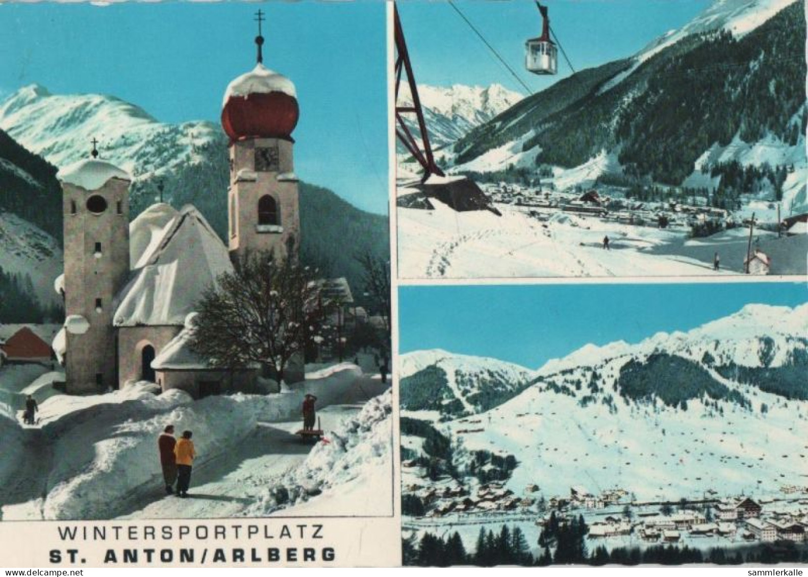 104001 - Österreich - St. Anton - Wintersportplatz - 1963 - St. Anton Am Arlberg